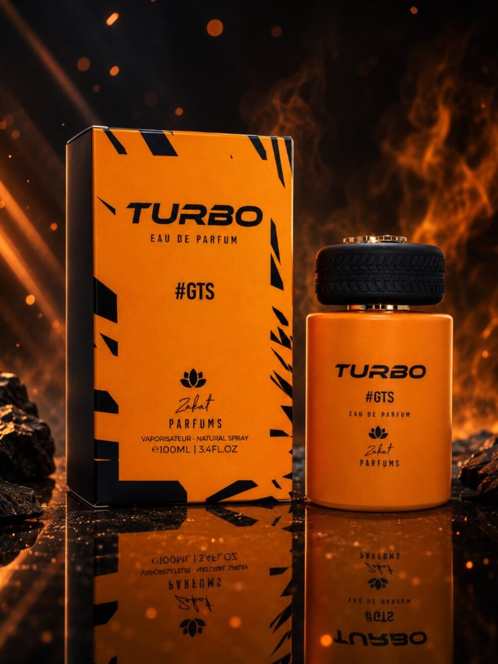 Turbo #GTS By Zakat EdP 100ML (3.4 FL OZ) For Men